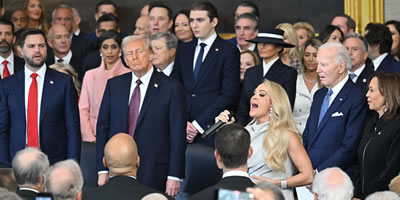 carrie underwood sings a cappella america the beautiful after inaugural flub